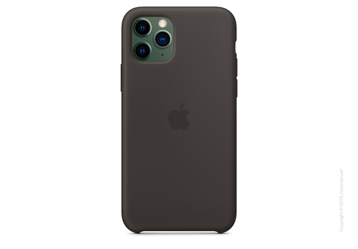 iPhone 11 Pro Max Silicone Case - Black