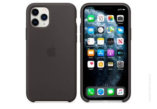 iPhone 11 Pro Max Silicone Case - Black