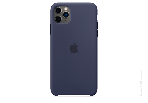 iPhone 11 Pro Silicone Case - Midnight Blue Copy
