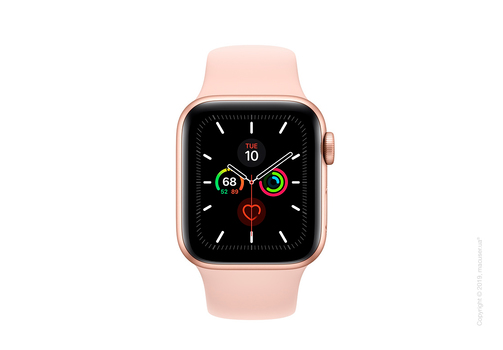 Apple Watch Series 5 GPS, 40mm Gold Aluminum Case with Pink Sand Sport Band
