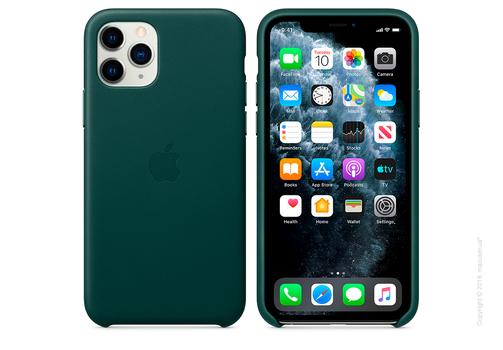 iPhone 11 Pro Leather Case - Forest Green