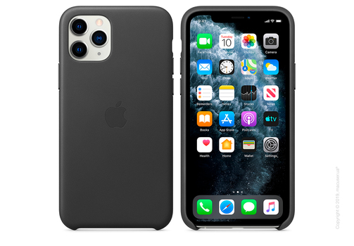iPhone 11 Pro Leather Case - Black
