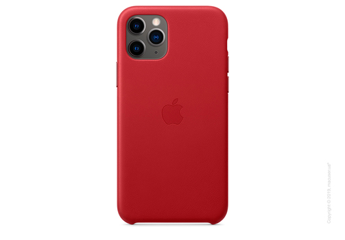 iPhone 11 Pro Leather Case - (PRODUCT)RED