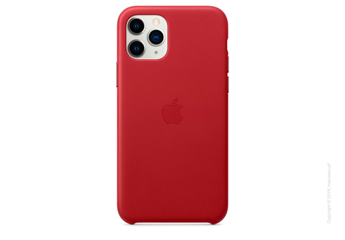 iPhone 11 Pro Leather Case - (PRODUCT)RED