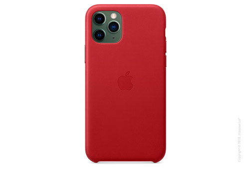 iPhone 11 Pro Leather Case - (PRODUCT)RED