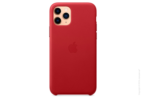 iPhone 11 Pro Leather Case - (PRODUCT)RED