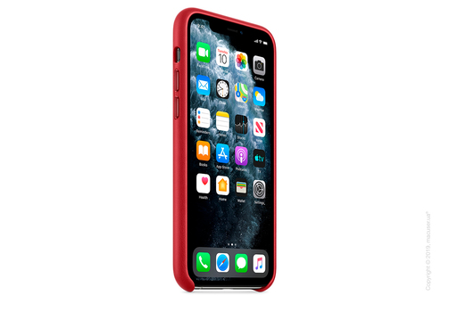 iPhone 11 Pro Leather Case - (PRODUCT)RED