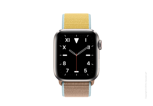 Apple Watch Edition GPS + Cellular, 40mm Titanium Case with Camel Sport Loop
