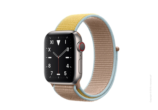 Apple Watch Edition GPS + Cellular, 40mm Titanium Case with Camel Sport Loop