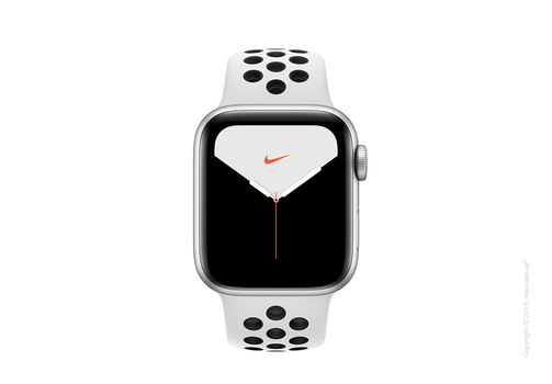 Apple Watch Series 5 GPS 40mm Silver Aluminum Case with Pure Platinum/Black Nike Sport Band