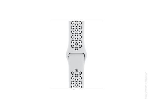 Apple Watch Nike Series 5 GPS + Cellular, 40mm Silver Aluminum Case with Pure Platinum/Black Nike Sport Band