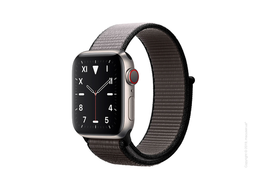 Apple Watch Edition GPS + Cellular, 40mm Titanium Case with Anchor Gray Sport Loop