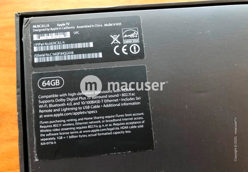 Apple TV 4 поколение 64GB Б/У
