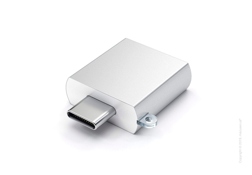 Адаптер Satechi Aluminum Type-C to USB 3.0 Adapter Silver
