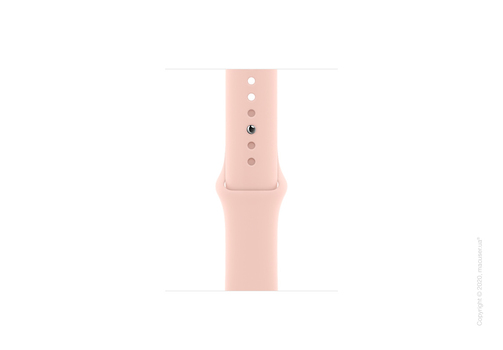 Apple Watch SE GPS 40mm Gold Aluminum Case with Pink Sand Sport Band