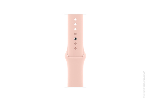 Apple Watch SE GPS 44mm Gold Aluminum Case with Pink Sand Sport Band