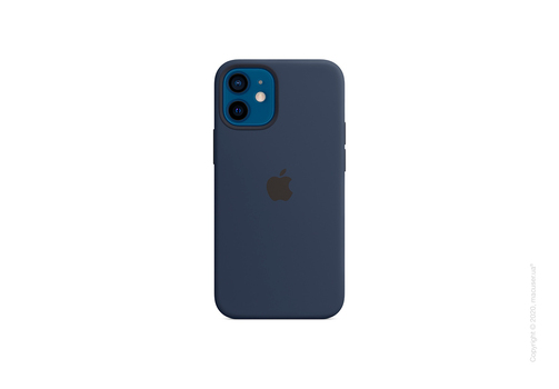 Чехол iPhone 12 mini Silicone Case with MagSafe - Deep Navy Copy