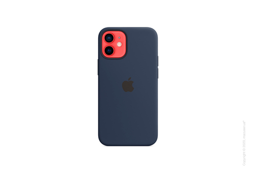 Чехол iPhone 12 mini Silicone Case with MagSafe - Deep Navy Copy