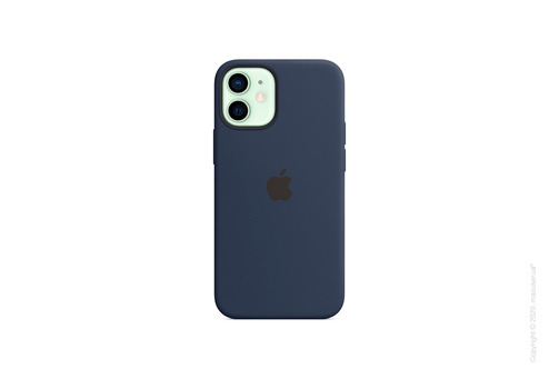 Чехол iPhone 12 mini Silicone Case with MagSafe - Deep Navy Copy