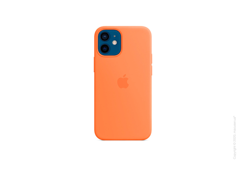 Чехол iPhone 12 mini Silicone Case with MagSafe - Kumquat Copy