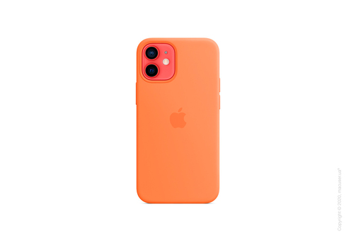 Чехол iPhone 12 mini Silicone Case with MagSafe - Kumquat Copy