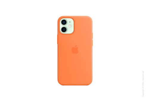 Чехол iPhone 12 mini Silicone Case with MagSafe - Kumquat Copy