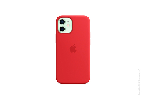 Чехол iPhone 12 mini Silicone Case with MagSafe - (PRODUCT)RED Copy
