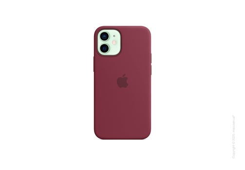 Чехол iPhone 12 | 12 Pro Silicone Case with MagSafe - Plum Copy
