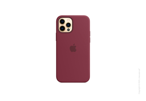 Чехол iPhone 12 | 12 Pro Silicone Case with MagSafe - Plum Copy