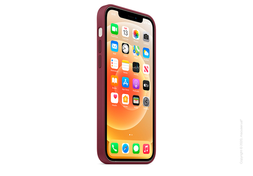 Чехол iPhone 12 | 12 Pro Silicone Case with MagSafe - Plum Copy