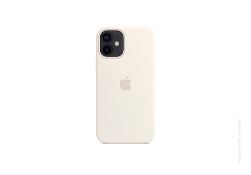 Чехол iPhone 12 | 12 Pro Silicone Case with MagSafe - White Copy