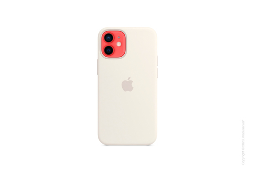 Чехол iPhone 12 | 12 Pro Silicone Case with MagSafe - White Copy