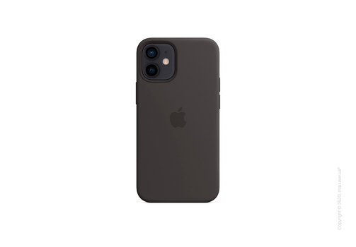 Чехол iPhone 12 | 12 Pro Silicone Case with MagSafe - Black Copy