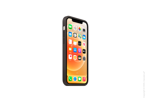 Чехол iPhone 12 | 12 Pro Silicone Case with MagSafe - Black Copy