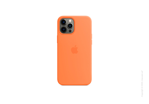 Чехол iPhone 12 Pro Max Silicone Case with MagSafe - Kumquat Copy