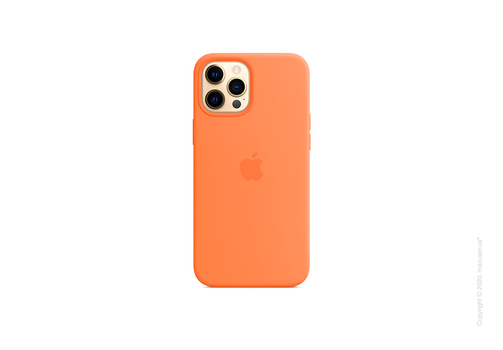 Чехол iPhone 12 Pro Max Silicone Case with MagSafe - Kumquat Copy
