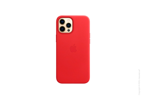iPhone 12 Pro Max Leather Case with MagSafe - (PRODUCT)RED Copy