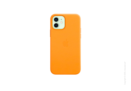 iPhone 12 | 12 Pro Leather Case with MagSafe - California Poppy Copy