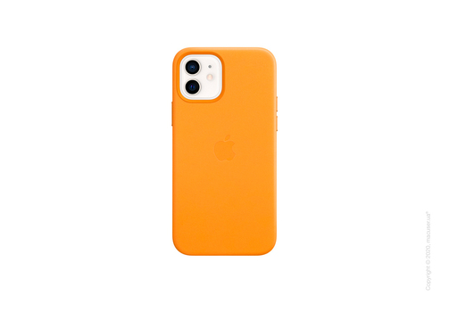 iPhone 12 | 12 Pro Leather Case with MagSafe - California Poppy Copy