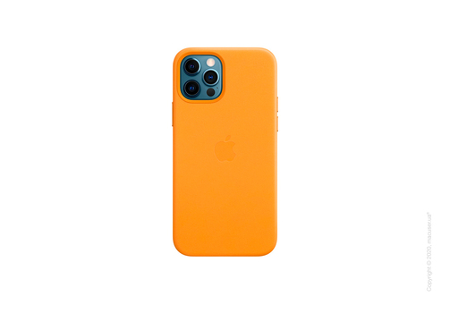 iPhone 12 | 12 Pro Leather Case with MagSafe - California Poppy Copy