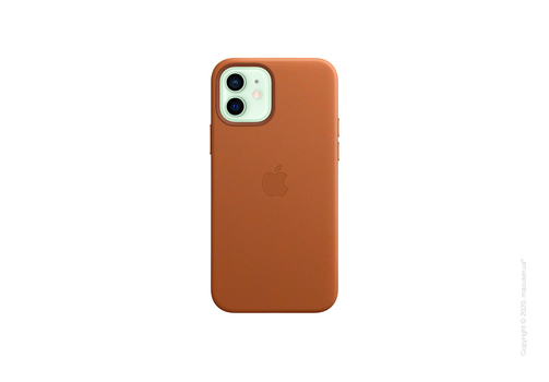 iPhone 12 | 12 Pro Leather Case with MagSafe - Saddle Brown Copy