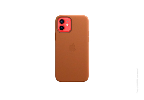 iPhone 12 | 12 Pro Leather Case with MagSafe - Saddle Brown Copy