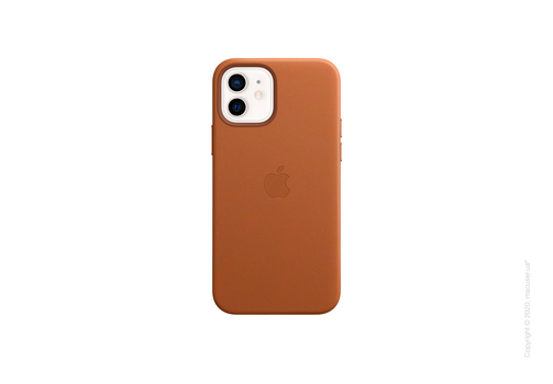 iPhone 12 | 12 Pro Leather Case with MagSafe - Saddle Brown Copy