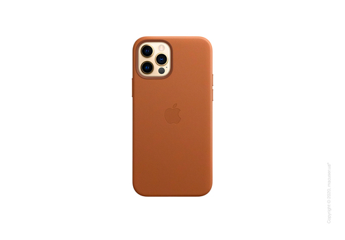 iPhone 12 | 12 Pro Leather Case with MagSafe - Saddle Brown Copy