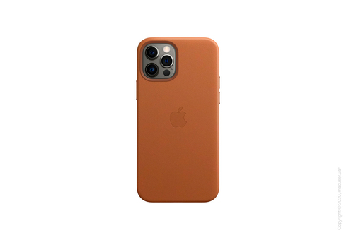 iPhone 12 | 12 Pro Leather Case with MagSafe - Saddle Brown Copy