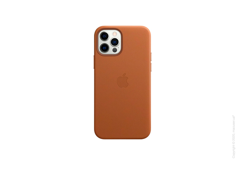 iPhone 12 | 12 Pro Leather Case with MagSafe - Saddle Brown Copy