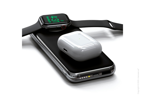 Satechi Quatro Wireless Charger 10 000 mAh Space Gray