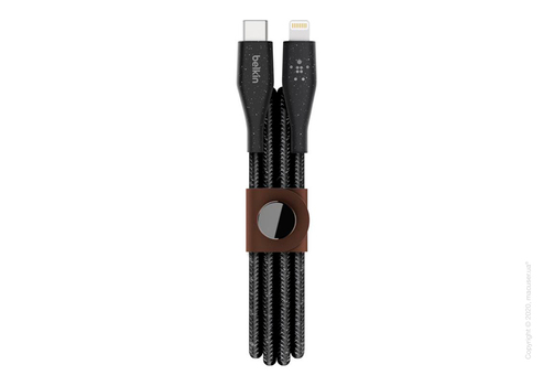Кабель Belkin DuraTek Plus USB-C to Lightning 1.2m Black