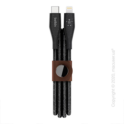 Кабель Belkin DuraTek Plus USB-C to Lightning 1.2m Black