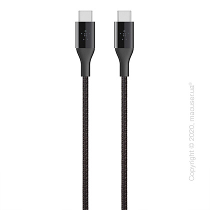 Кабель Belkin PREMIUM KEVLAR CABLE, USB-C Black